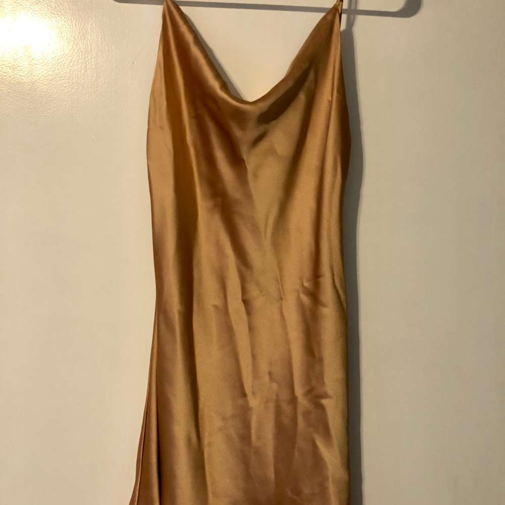 Princess Polly Satin mini dress small